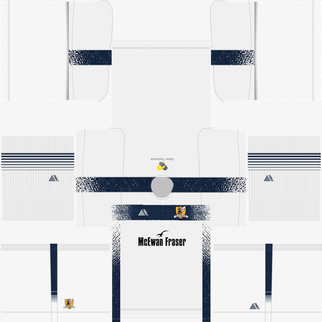 Alloa Athletic Deplasman 3D forması