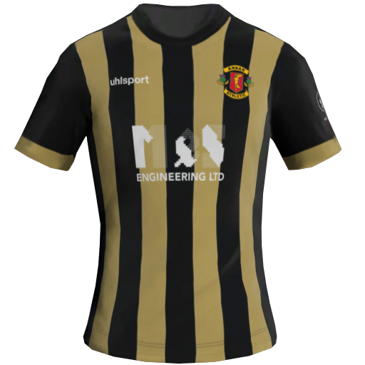 Equipación Local 2D del Annan Athletic