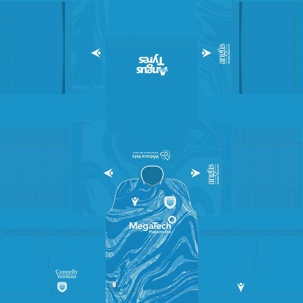 Equipación Tercera Portero del Arbroath