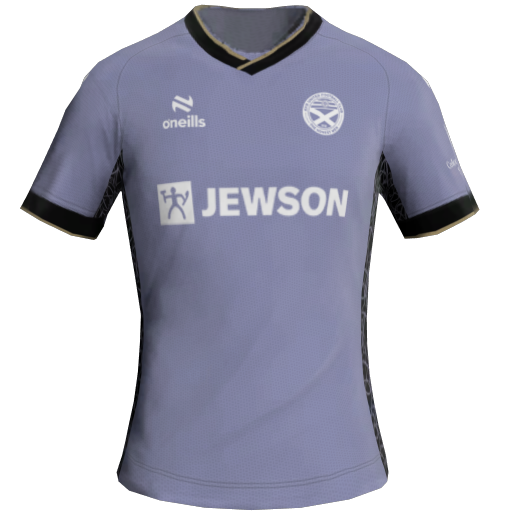 Uniforme Reserva 2D do Ayr Utd