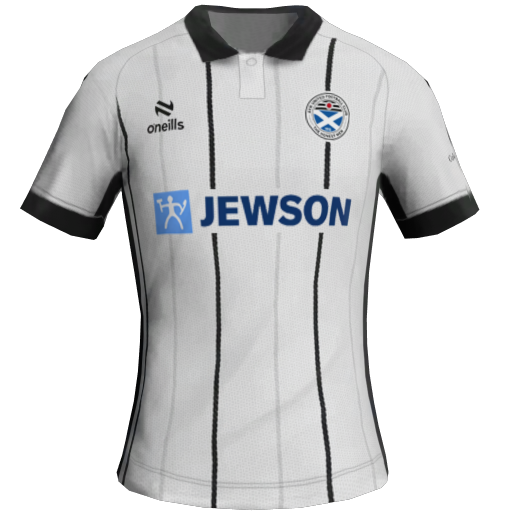 Uniforme Principal 2D do Ayr Utd