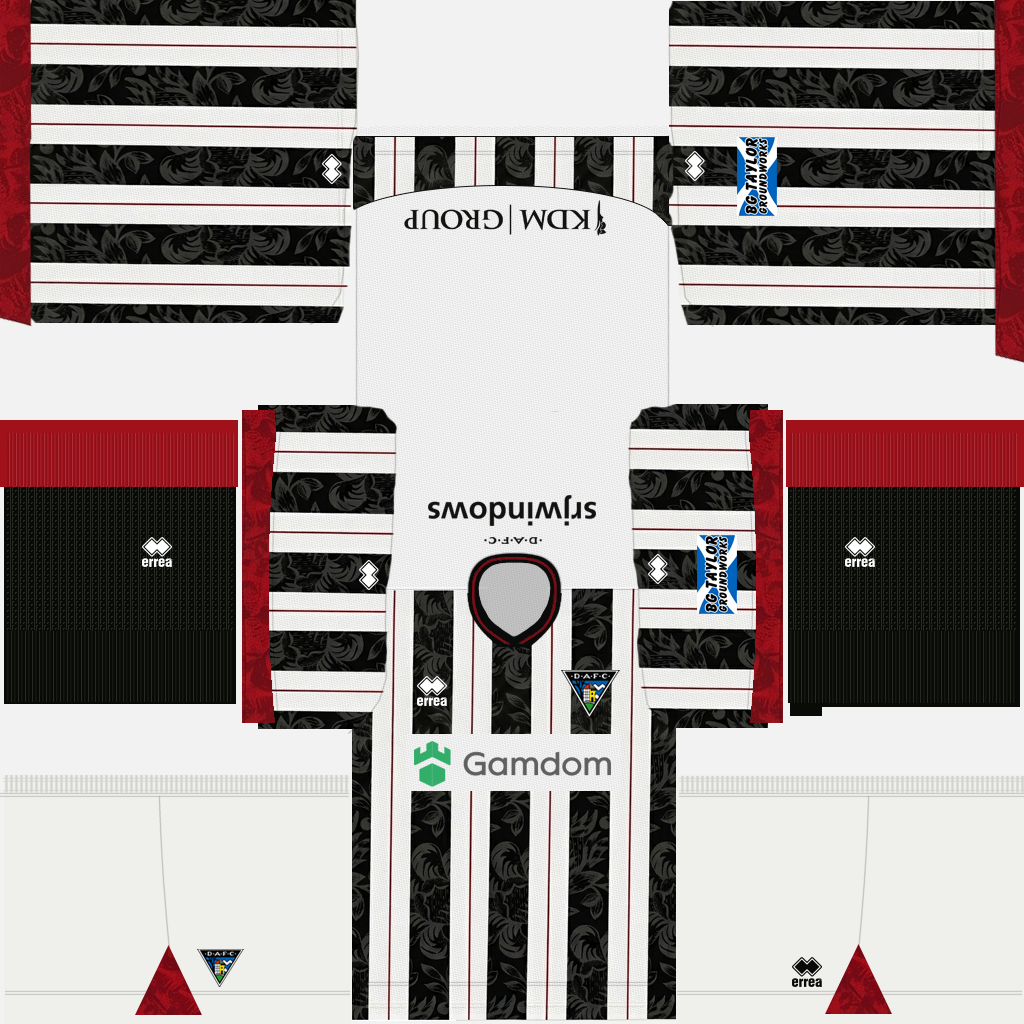 Uniforme Principal 3D do Dunfermline Athletic