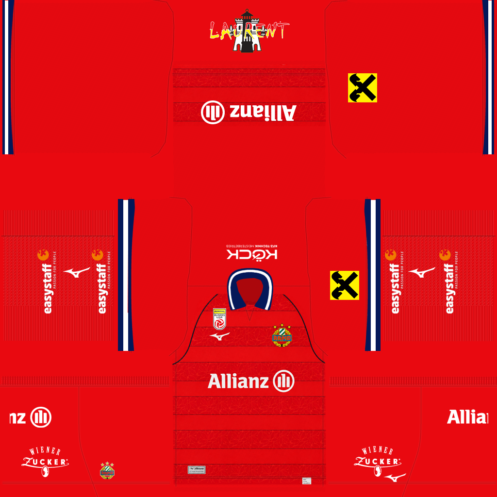 Rapid Wien Deplasman 3D forması