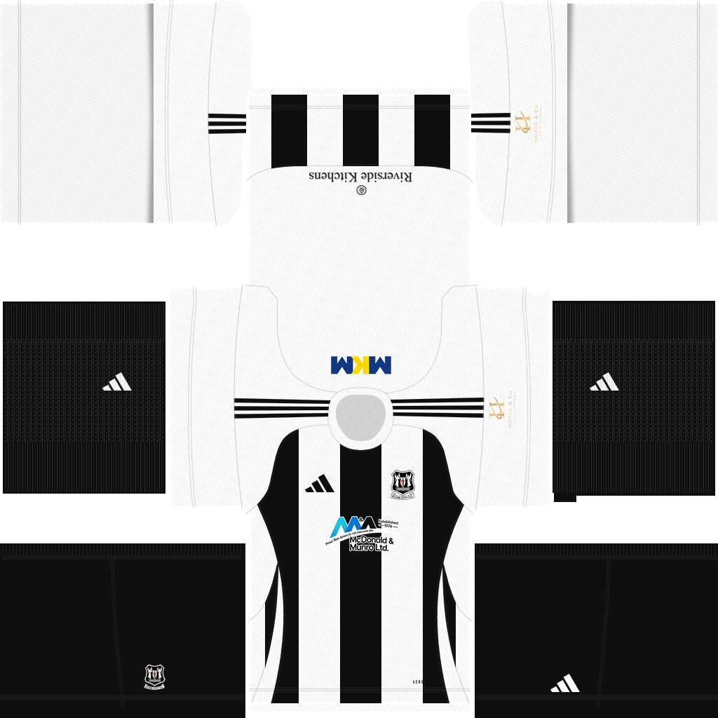 Uniforme Principal 3D do Elgin City