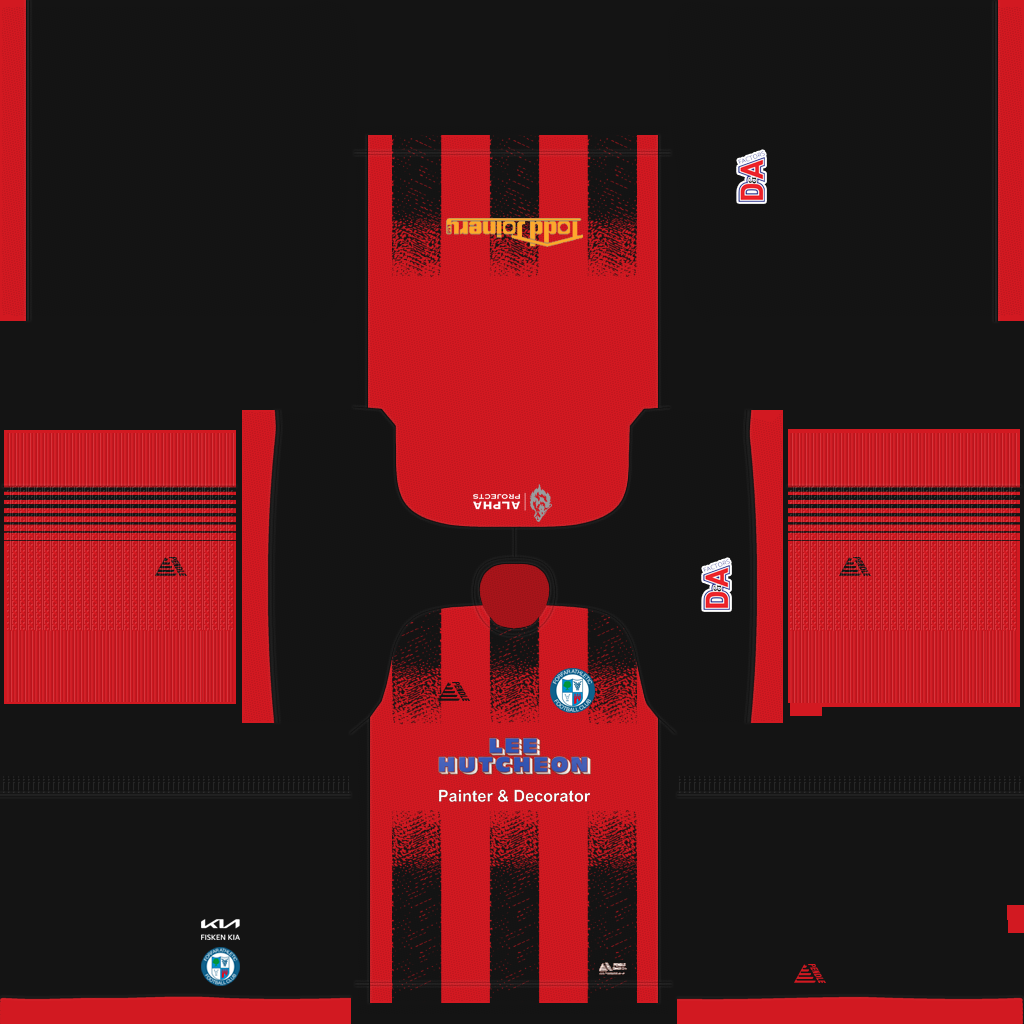 Forfar Athletic Away 3D kit