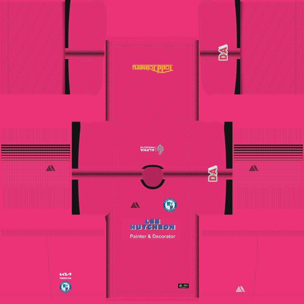 Forfar Athletic Away GK kit