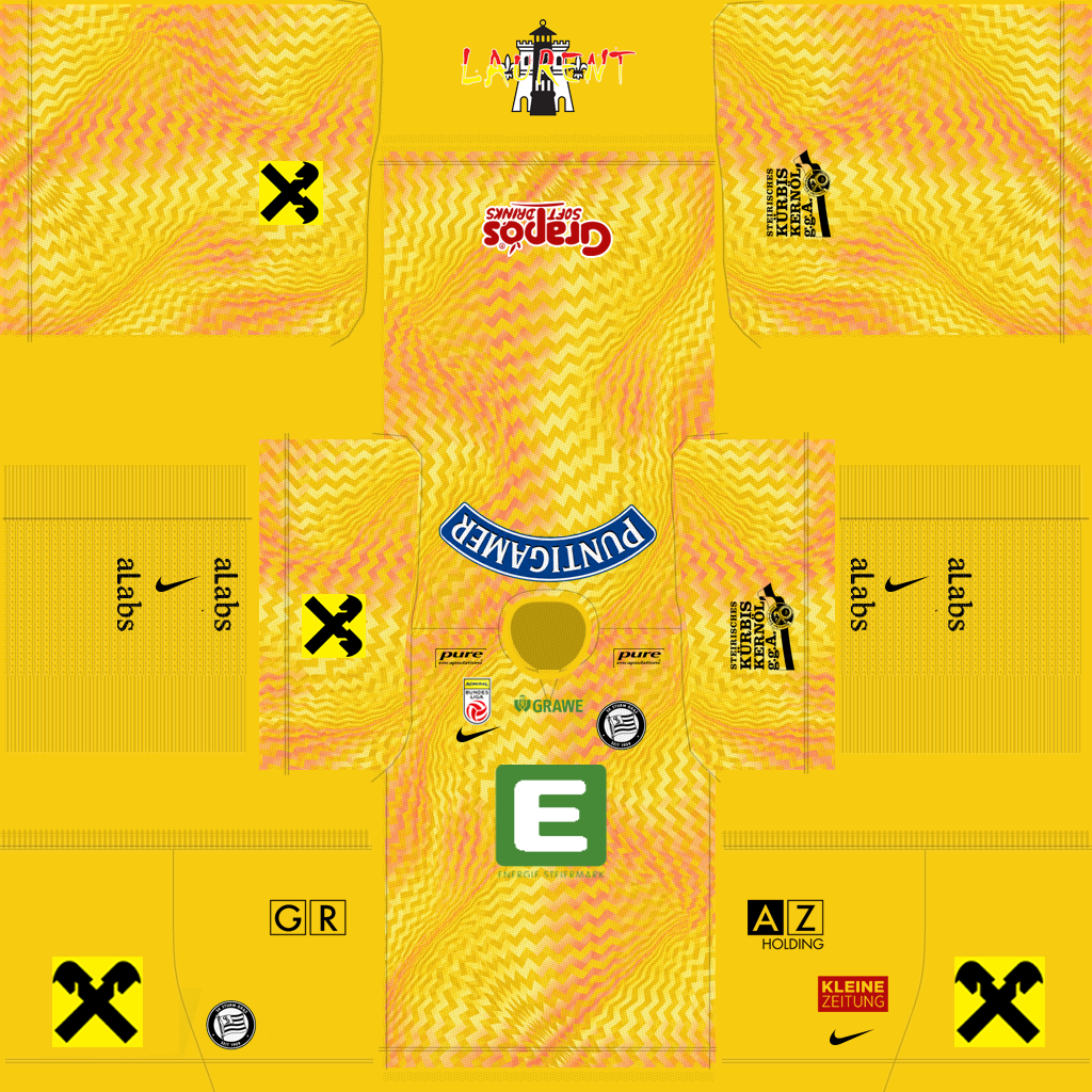Sturm Graz Third GK kit