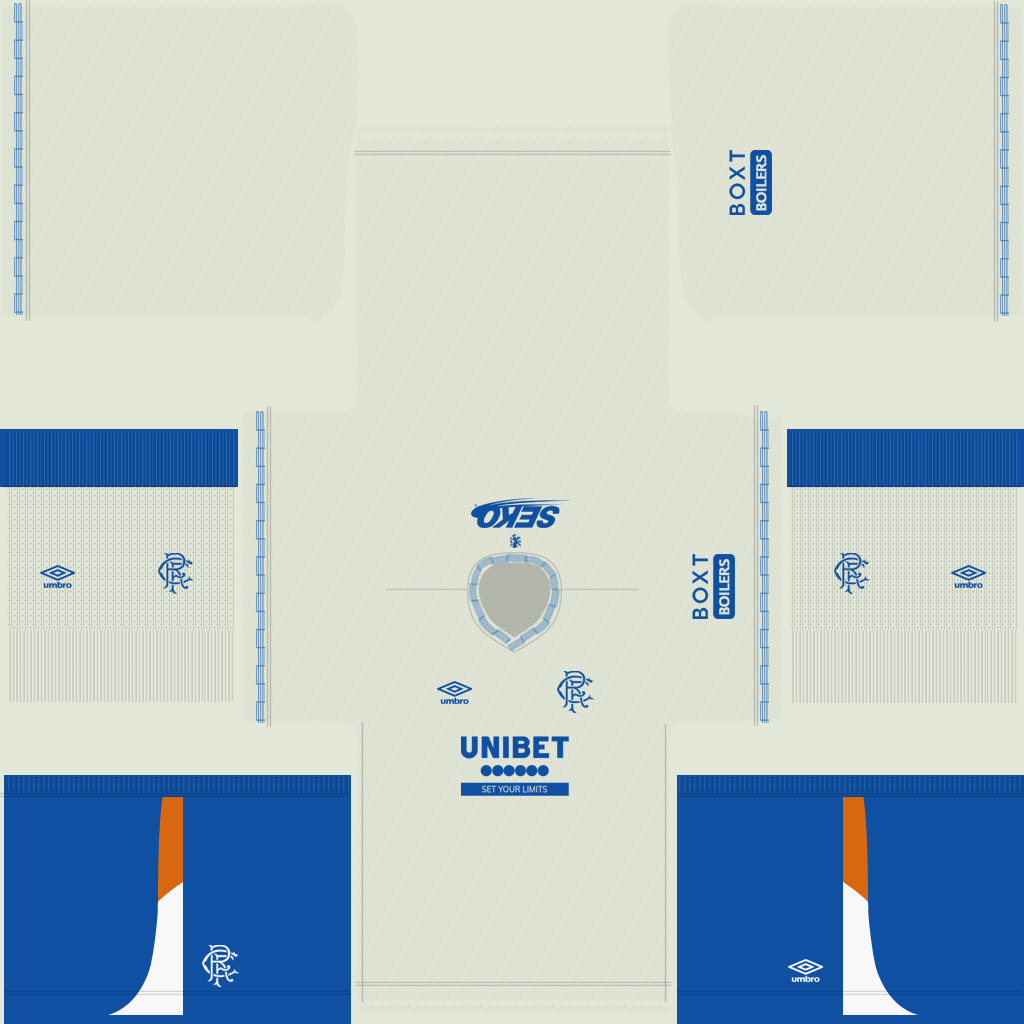 Rangers Deplasman 3D forması