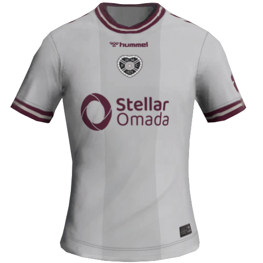 Equipación Visitante 2D del Hearts