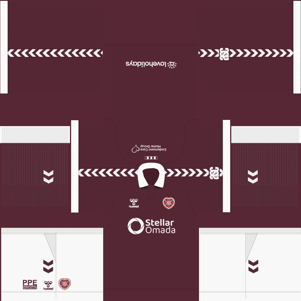 Equipación Local 3D del Hearts