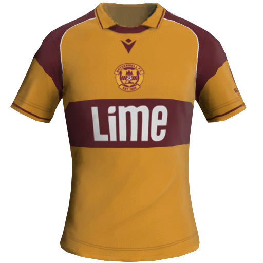 Motherwell İç Saha 2D forması