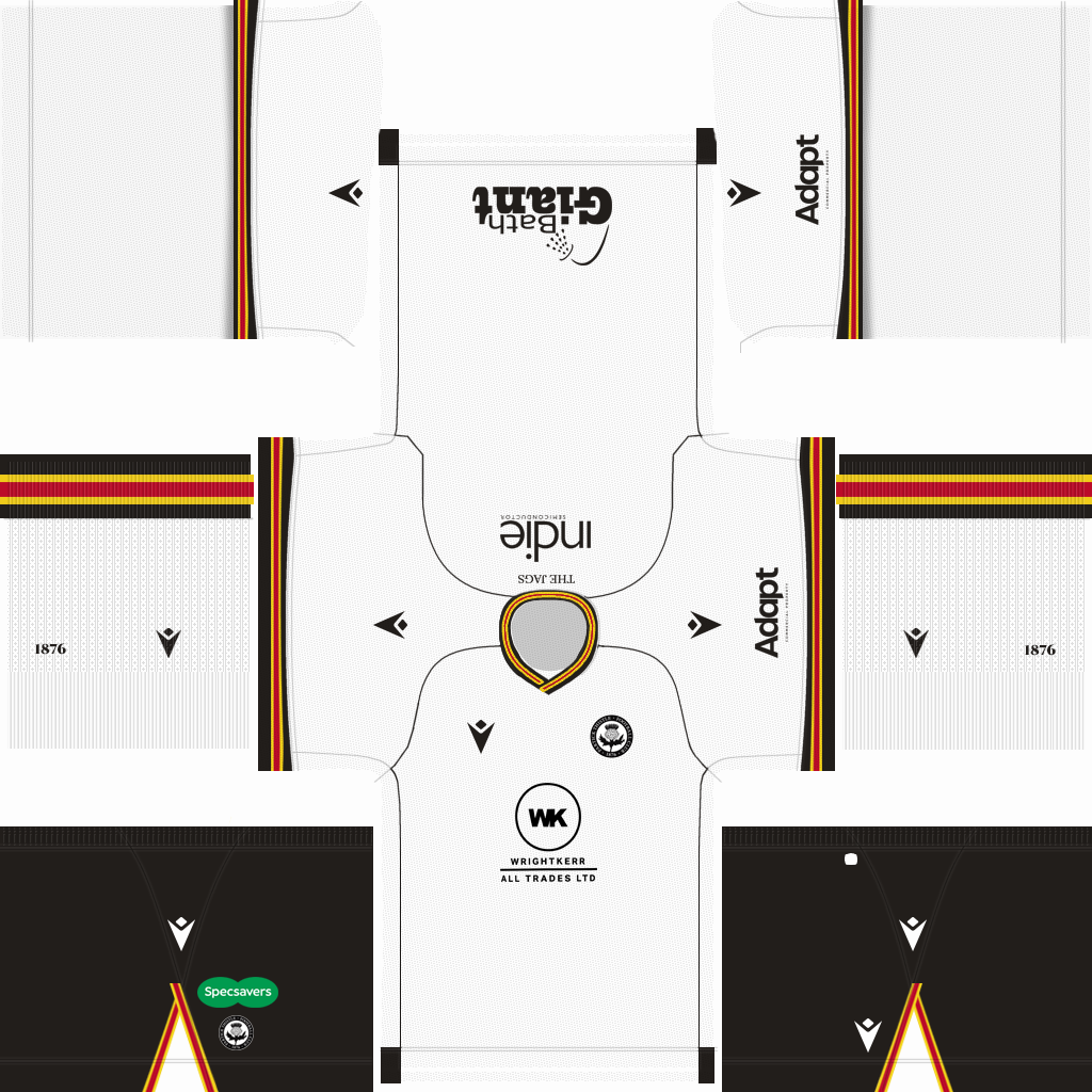 Partick Thistle Away 3D kit
