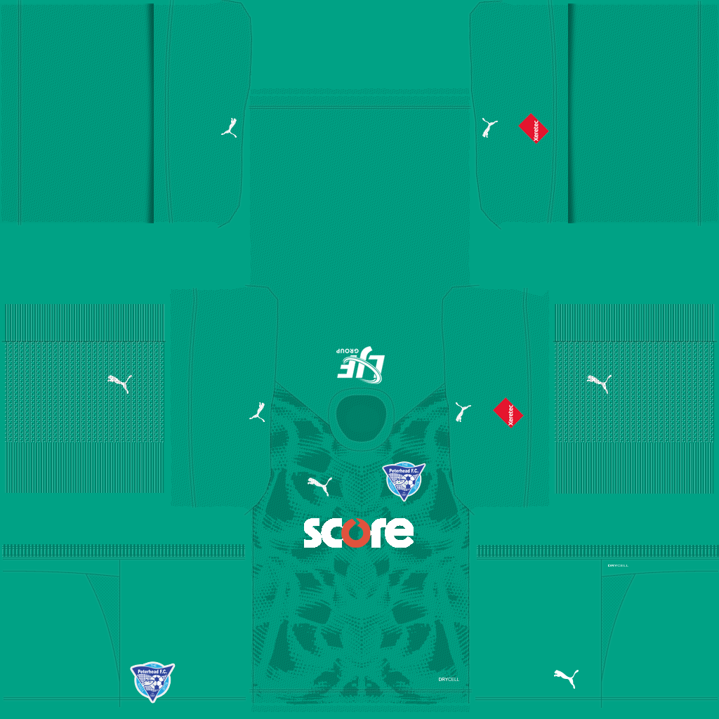 Uniforme Principal Goleiro do Peterhead