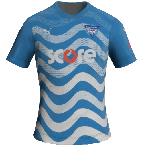 Uniforme Principal 2D do Peterhead