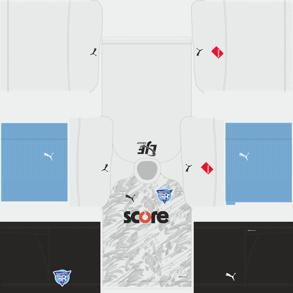 Uniforme Terceiro 3D do Peterhead