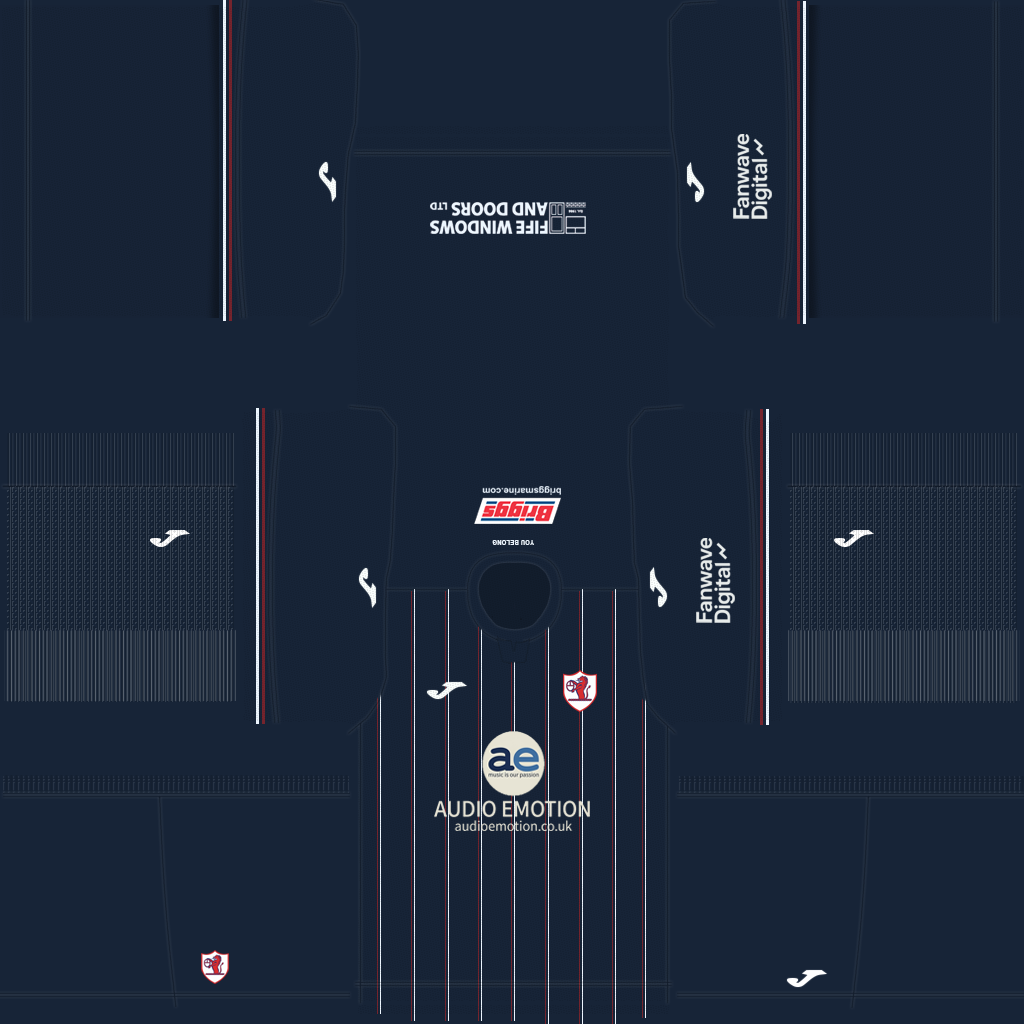Raith Rovers Home 3D kit