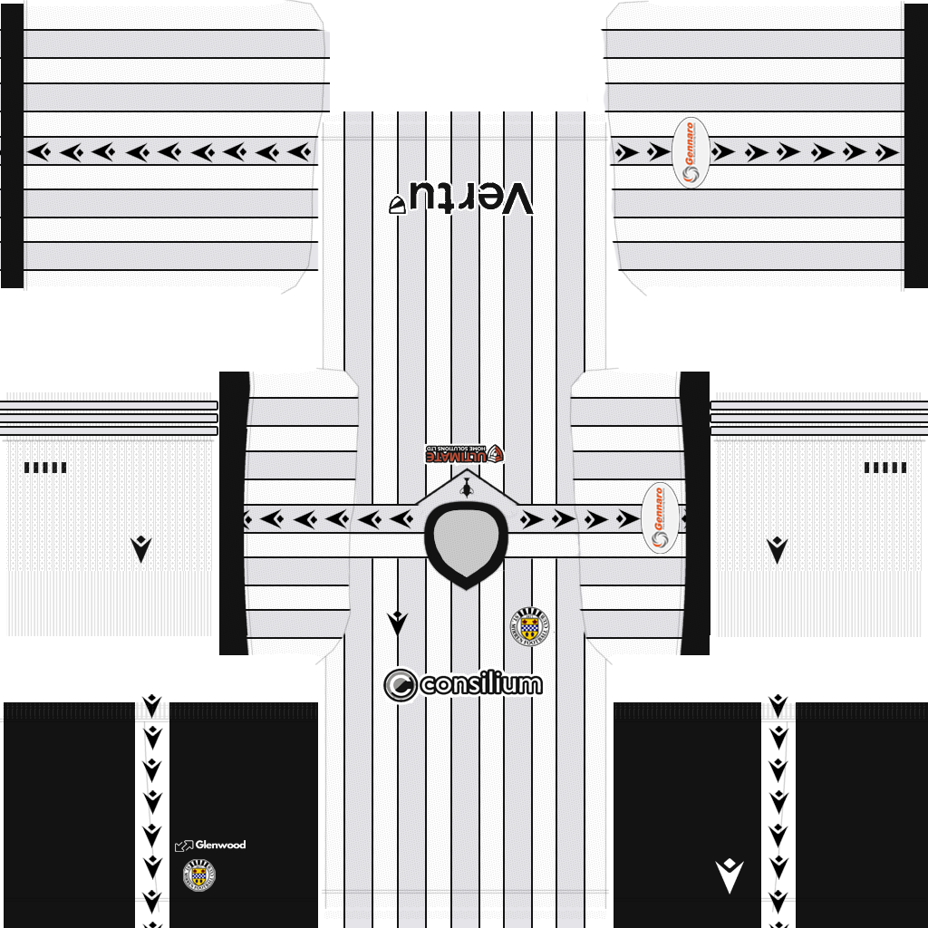 Equipación Local 3D del St. Mirren