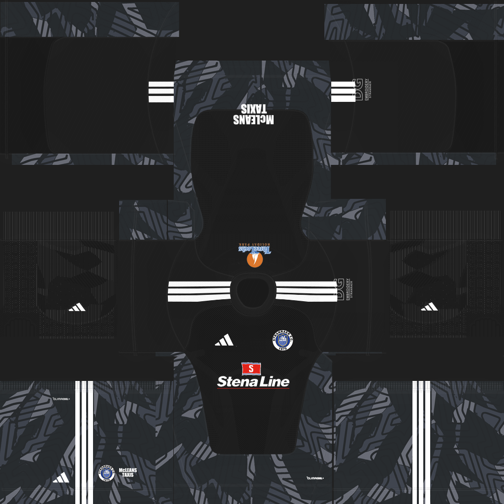 Stranraer Third GK kit