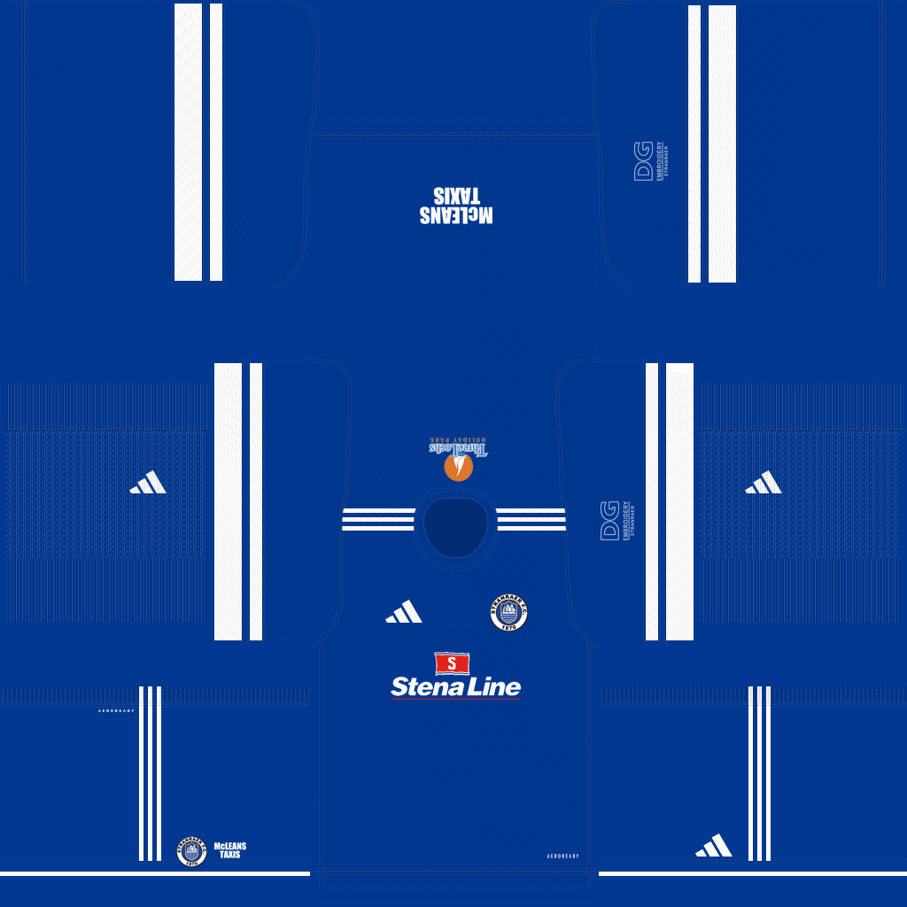 Stranraer Home 3D kit
