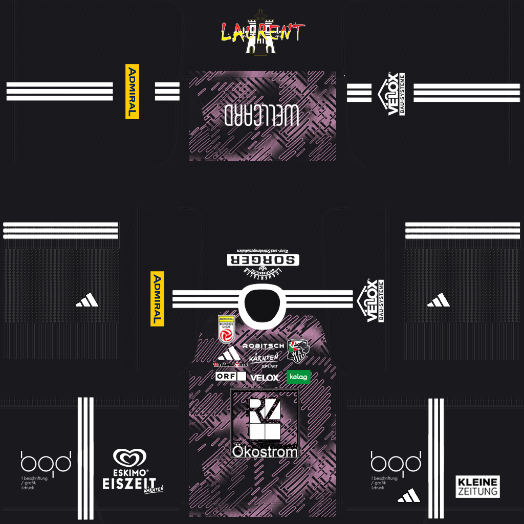 Uniforme Reserva 3D do Wolfsberger AC