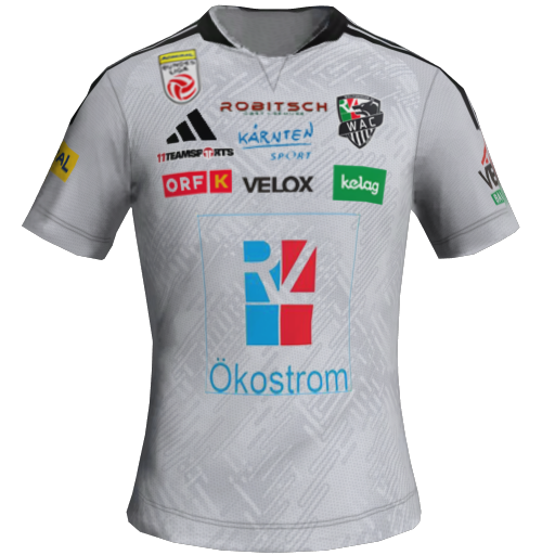 Uniforme Principal 2D do Wolfsberger AC