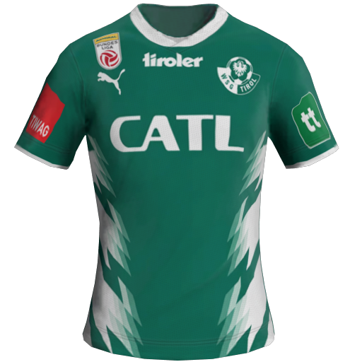 Uniforme Principal 2D do WSG Tirol
