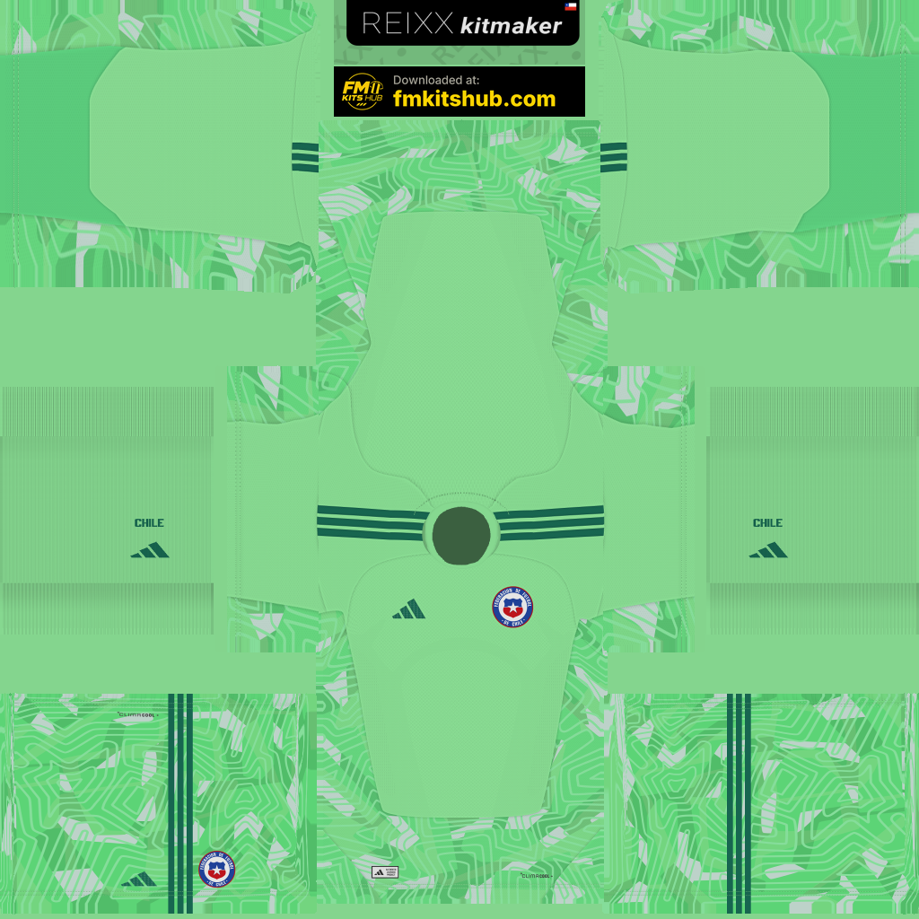 Chile Away GK kit