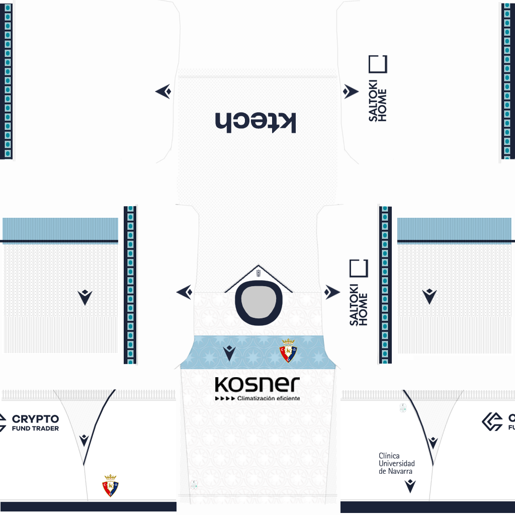 Osasuna Away 3D kit
