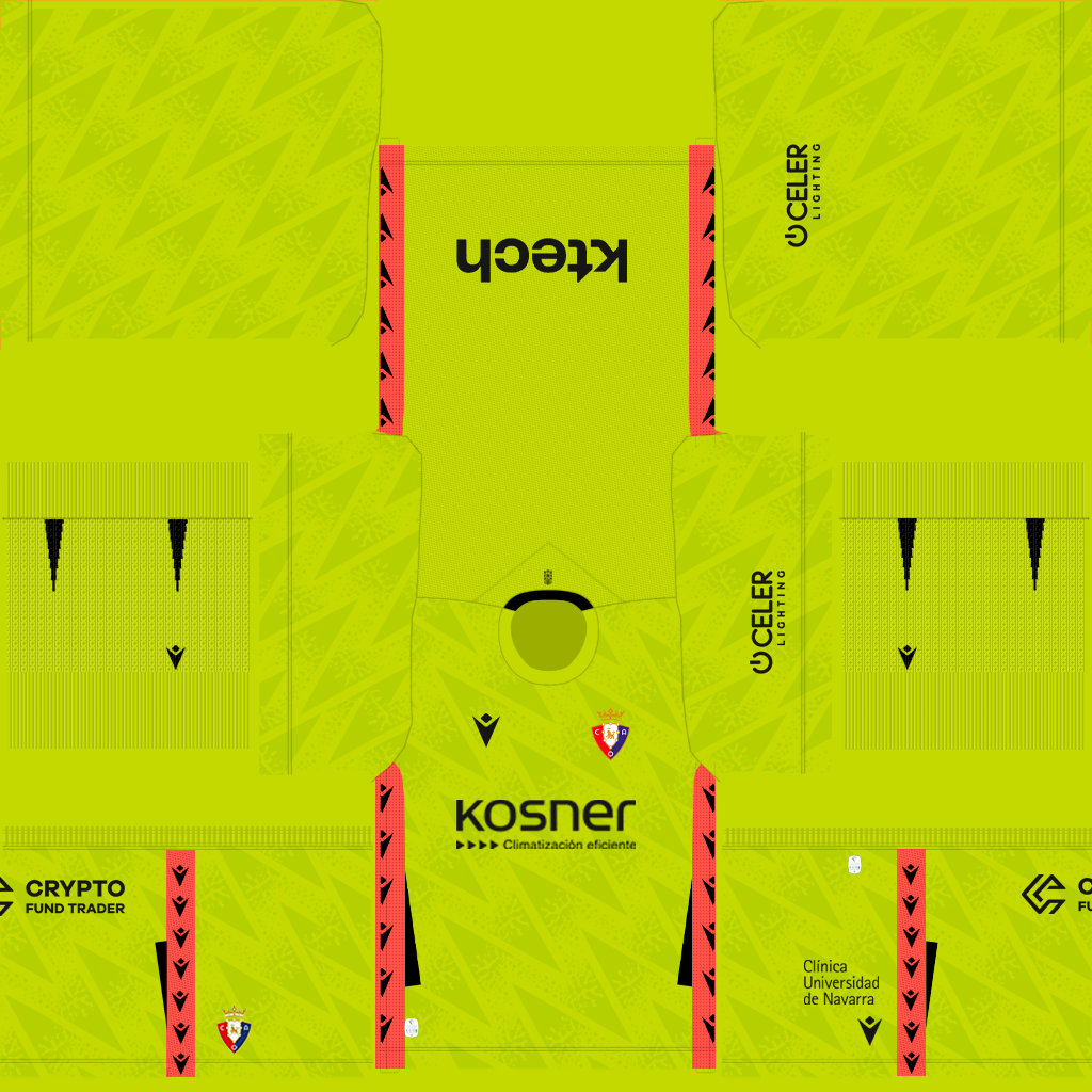 Osasuna Third GK kit