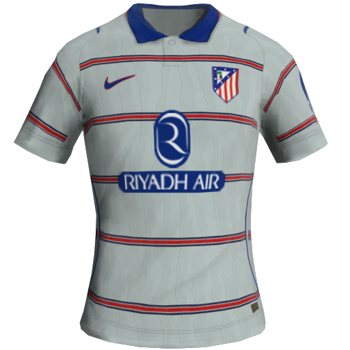 Atlético de Madrid Üçüncü 2D forması