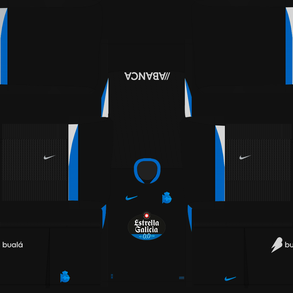 Deportivo La Coruña Away 3D kit