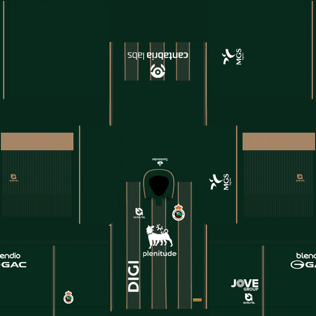 Racing de Santander Deplasman 3D forması