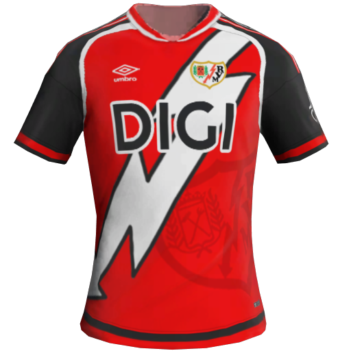 Rayo Vallecano Deplasman 2D forması