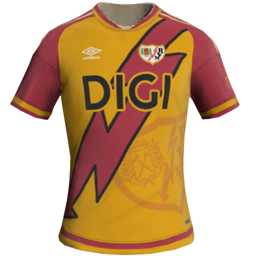Rayo Vallecano Üçüncü 2D forması
