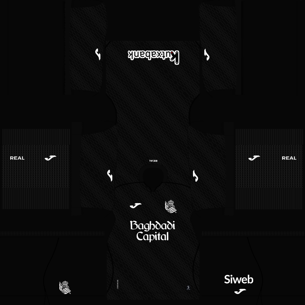 Equipación Visitante 3D del Real Sociedad