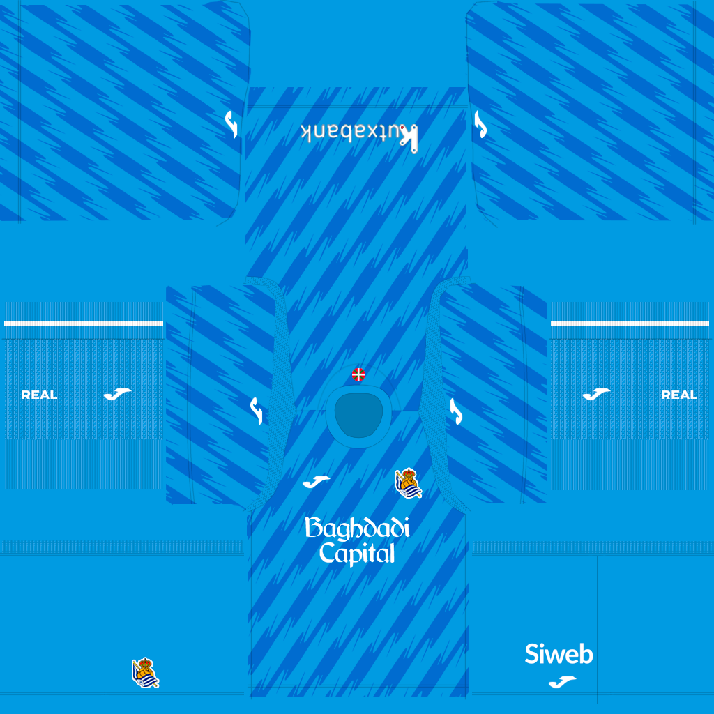Equipación Local Portero del Real Sociedad
