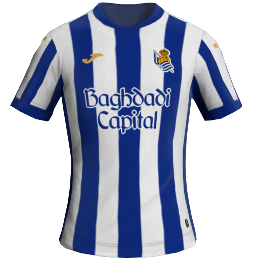 Equipación Local 2D del Real Sociedad