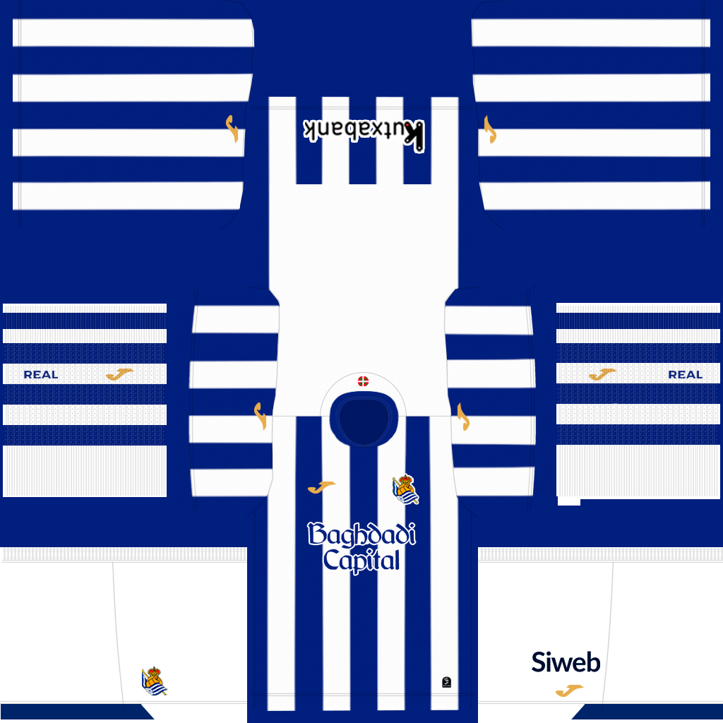 Equipación Local 3D del Real Sociedad