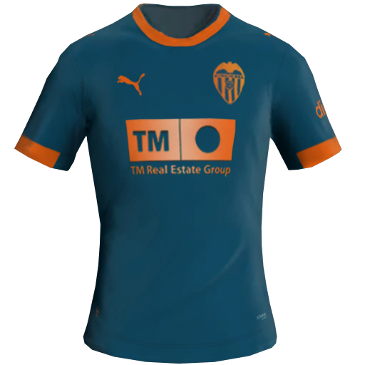 Valencia Deplasman 2D forması