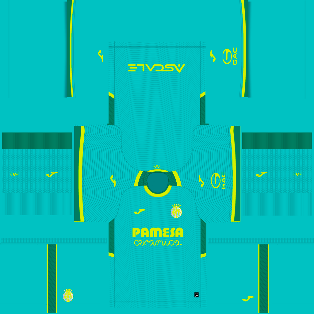 Villarreal Third 3D kit