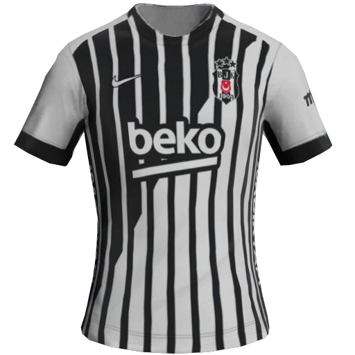 Equipación Visitante 2D del Besiktas