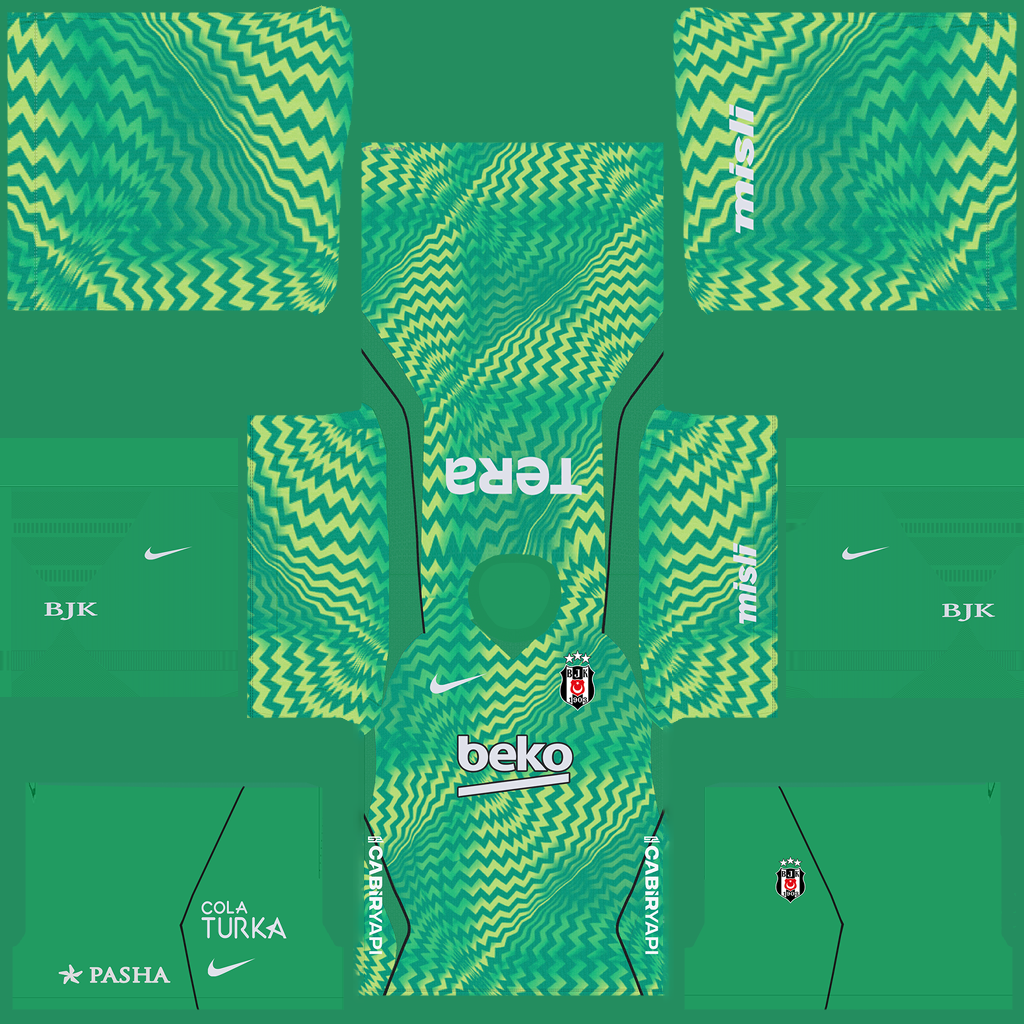 Equipación Visitante Portero del Besiktas