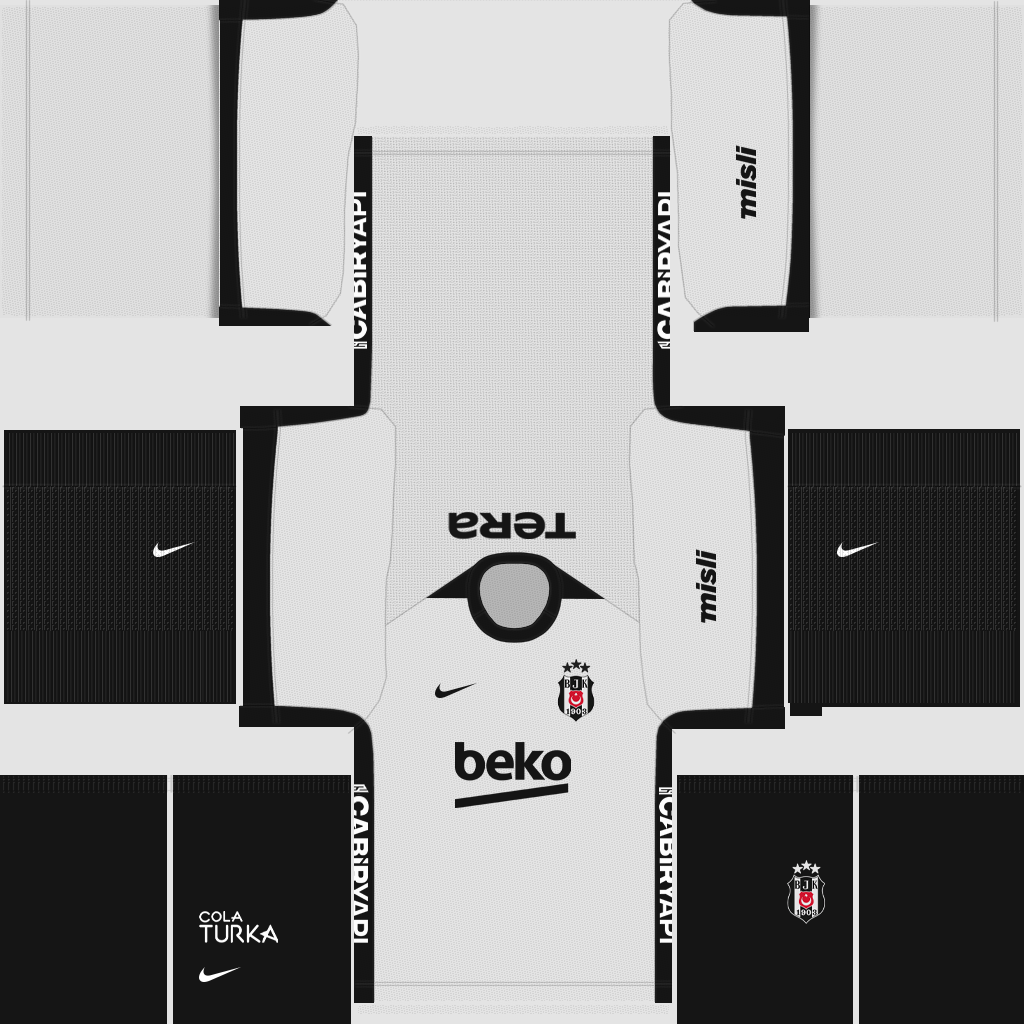 Equipación Local 3D del Besiktas