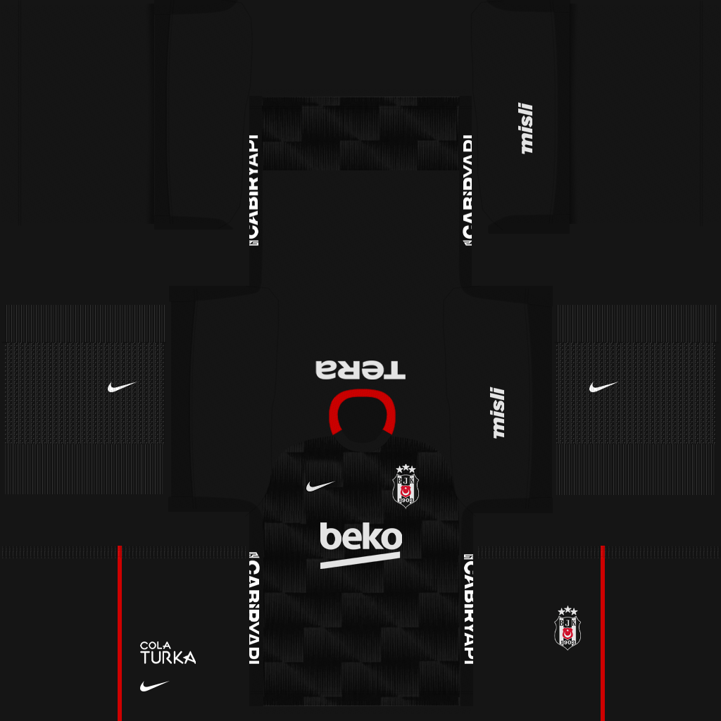 Equipación Tercera 3D del Besiktas