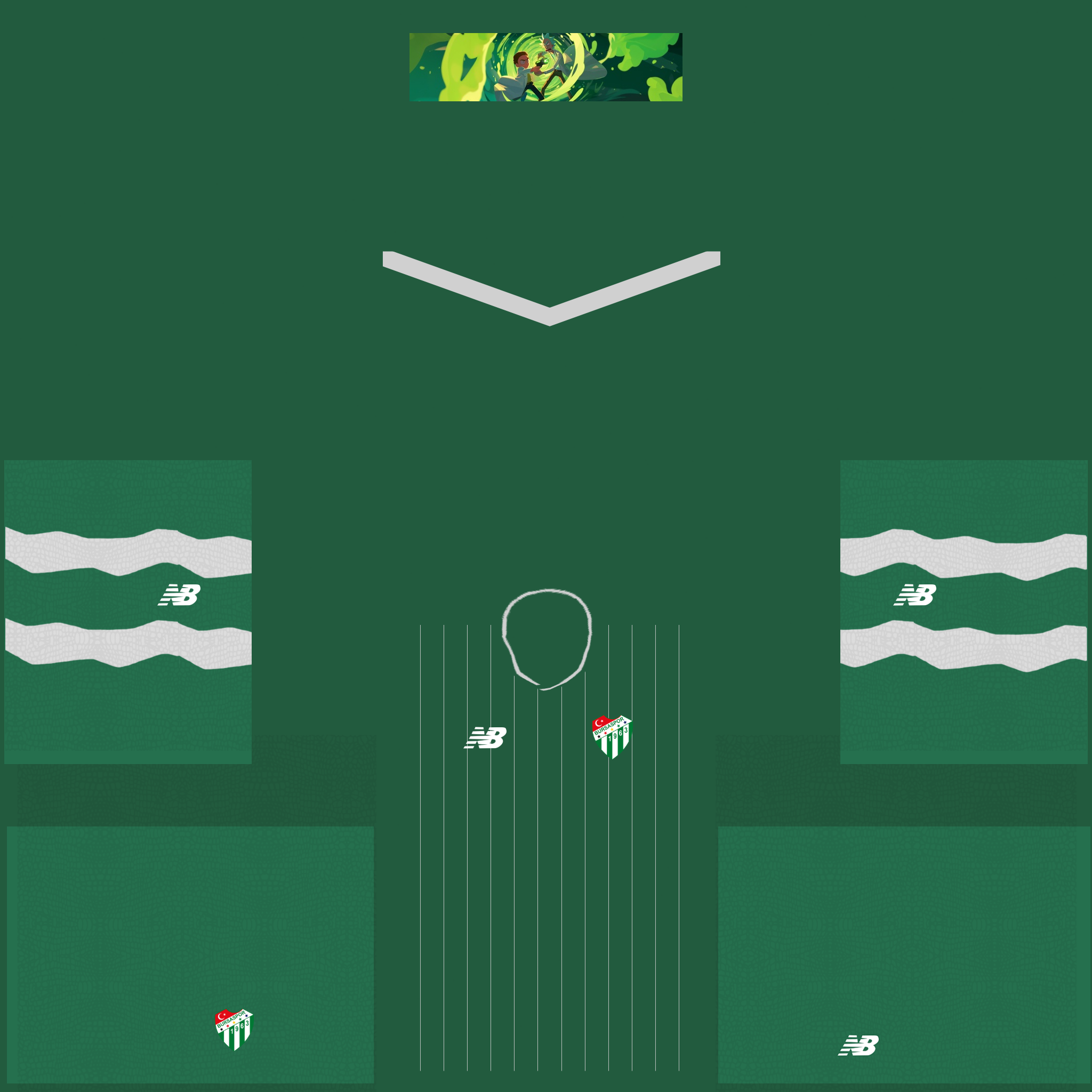 Bursaspor Deplasman 3D forması