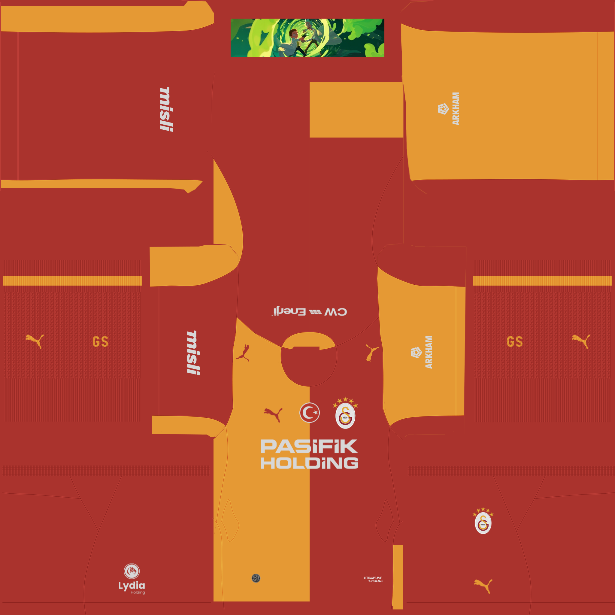 Galatasaray SK Home 3D kit