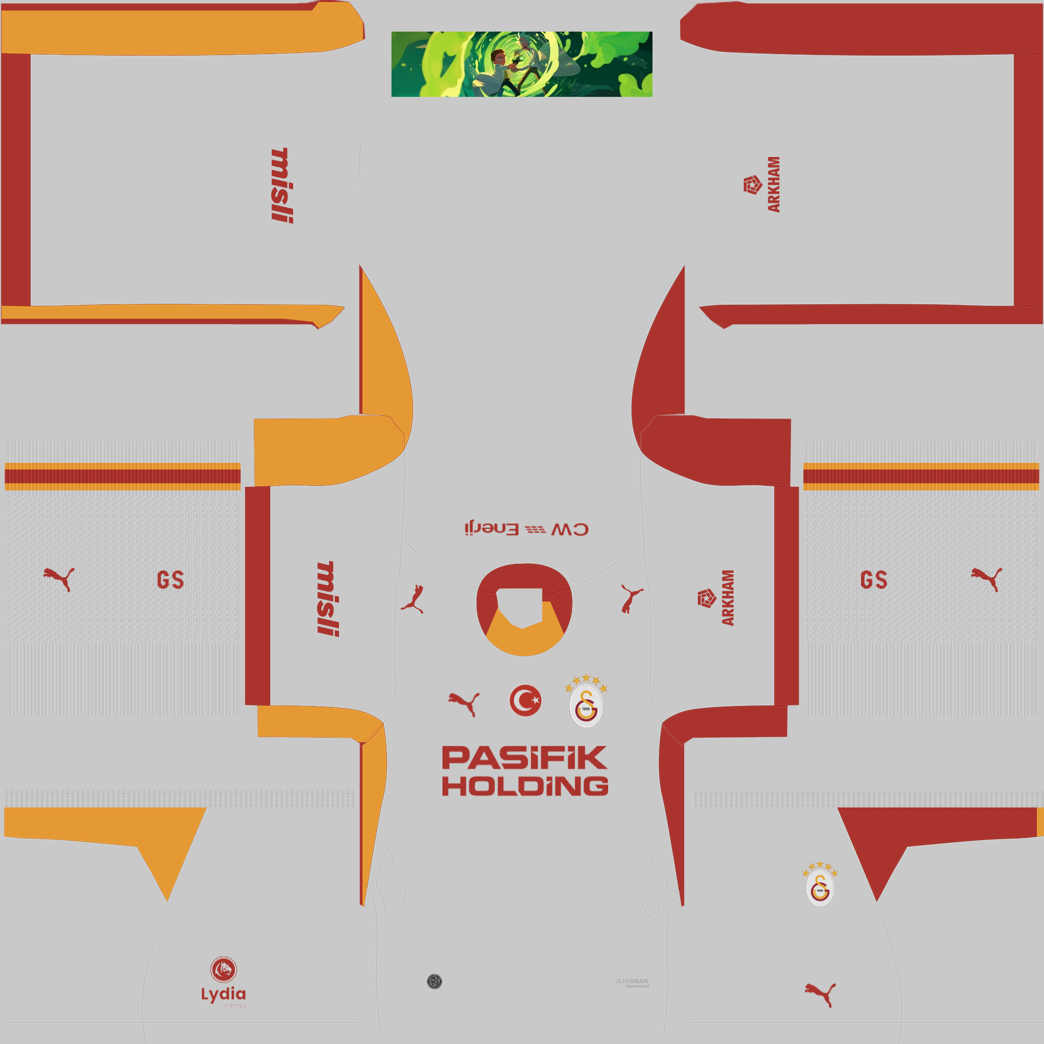 Galatasaray SK Third 3D kit