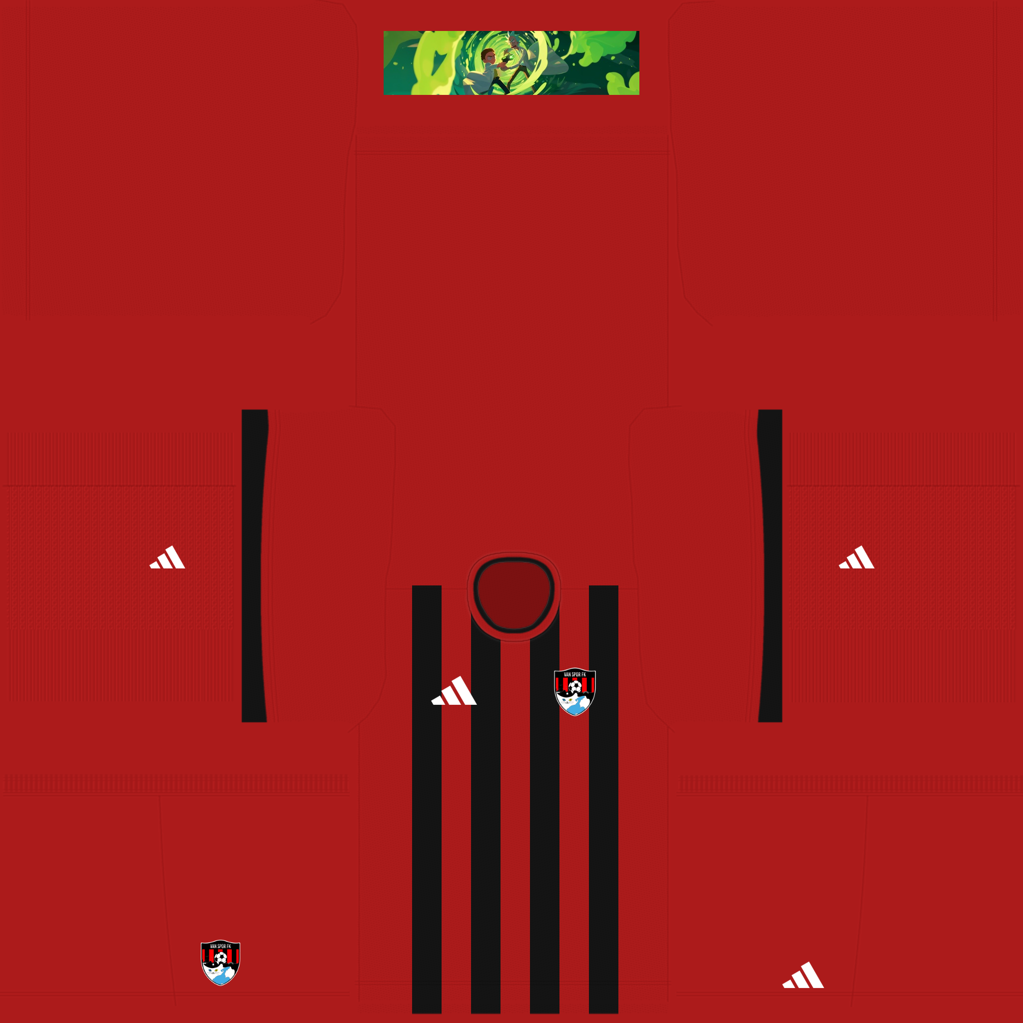 Equipación Local 3D del Van Spor FK