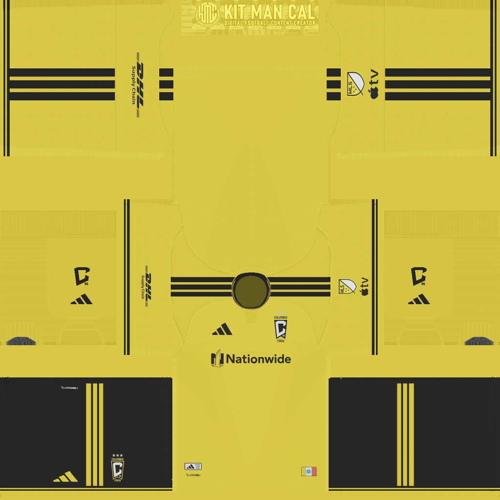 Columbus Crew Home 3D kit