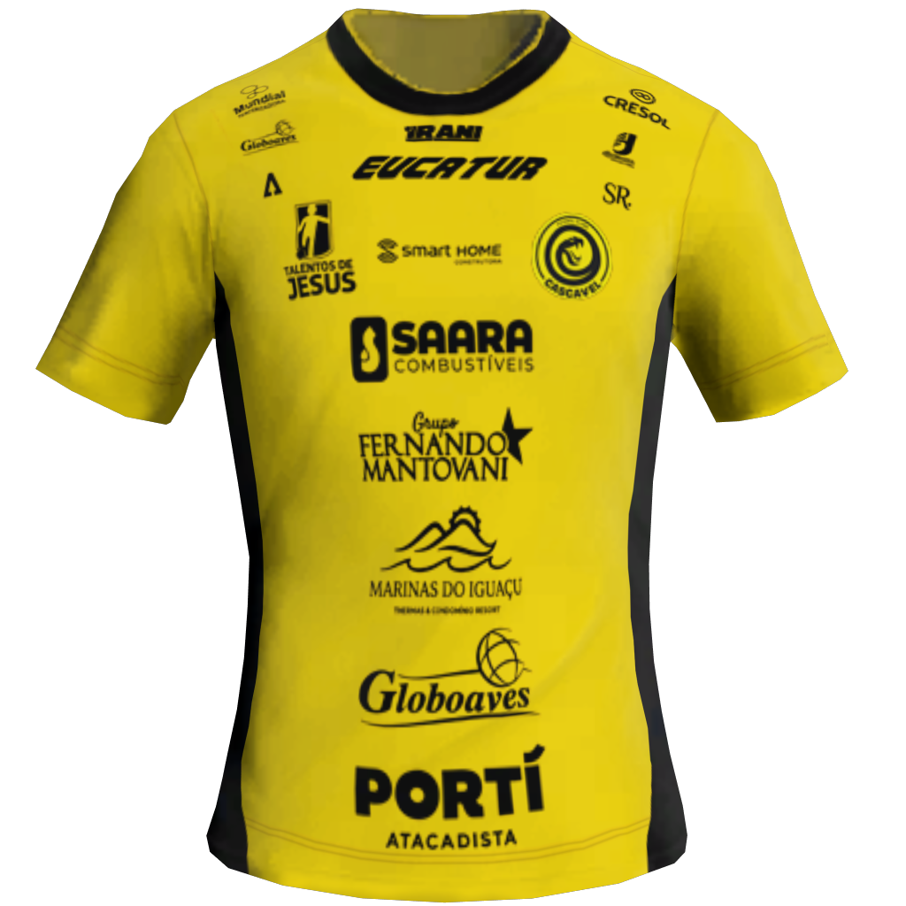 FC Cascavel İç Saha 2D forması